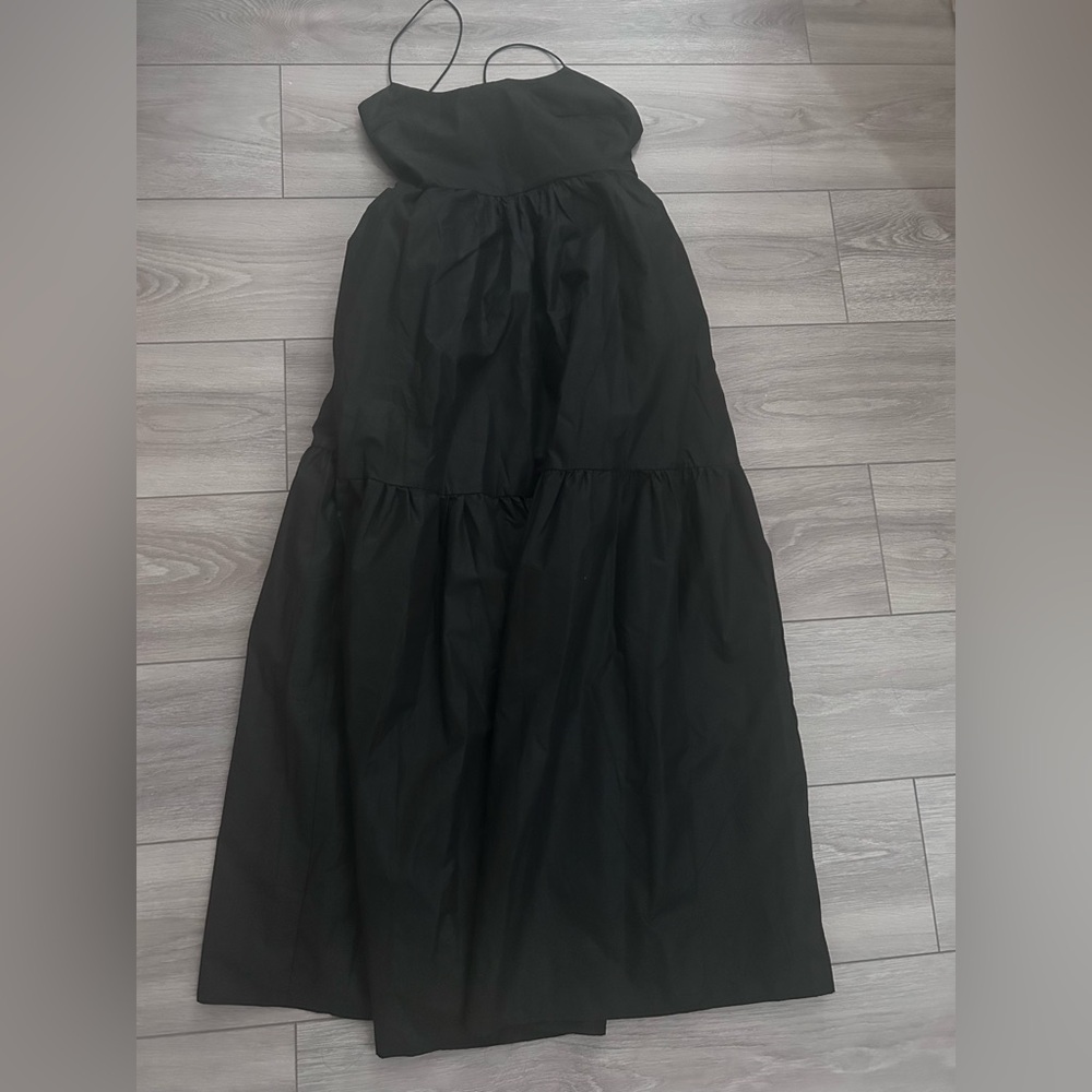 Commense Black Maxi Dress